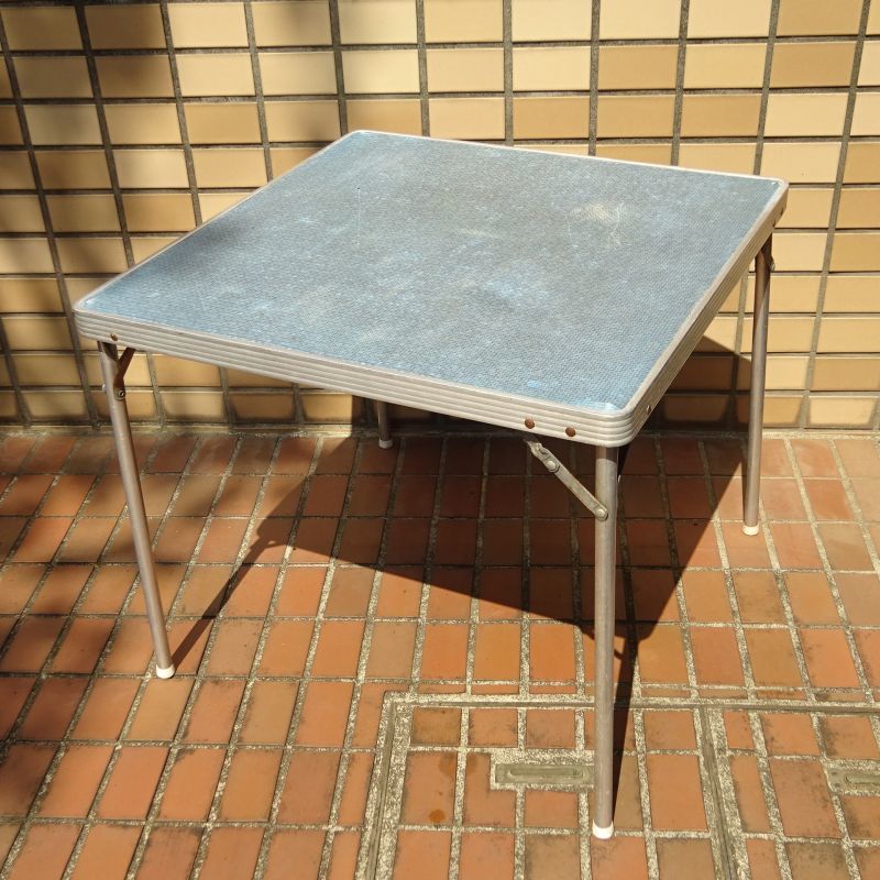 Folding Table★フォールディングテーブル★アウトドアテーブル★折り畳み式ダイナー★60�ビンテージUSAアメリカ★雑貨 BUGS